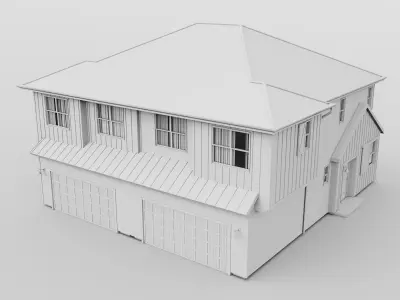 Single Family House-6 3D model
