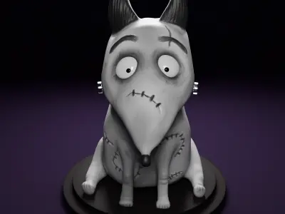 Sparky - Frankenweenie 3D print model