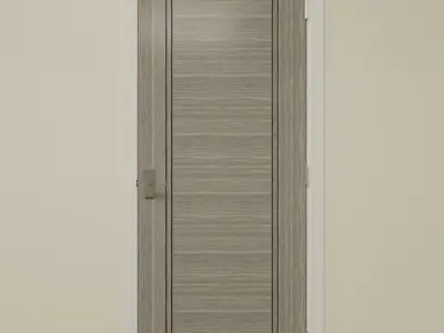 Seattle Interior Door Set Low-poly 3D model