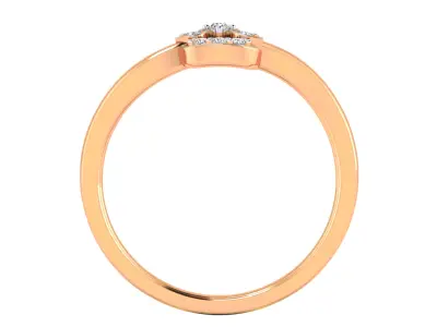 Women Ring Render 3dm STL MTL SLC JCD OBJ FBX Details 3D print model 70