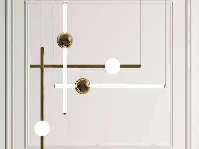 Larry Hanging Lamp by ROMATTI 3D model