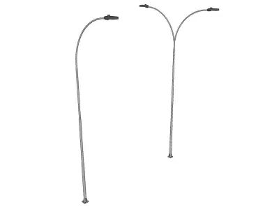 Lamp Post - Light Pole - Light Post - Street Light - Group 05 3D model