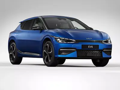 2023 Kia EV6 GT-Line 3D model