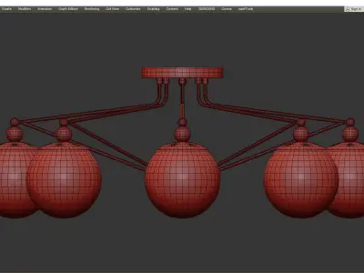Arte Lamp ENIGMA Low-poly 3D model
