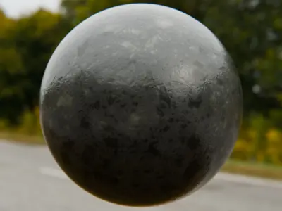 Procedural Smoky Obsidian Marble Shader - 4K PBR Texture Texture