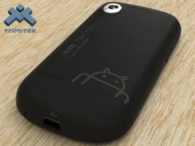 HTC Tattoo - 2009 3D model