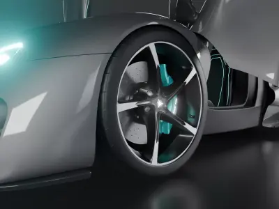 JTX GX 50 Rigged and animated Low-poly 3D model