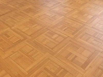 Parquet - Laminate - Wooden floor 2 in 1 Low-poly 3D model 108