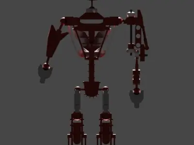 Red Robot 3D model
