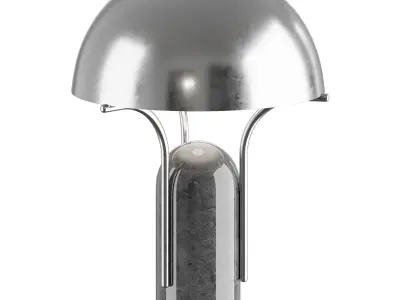Affinity Medium Dome Table Lamp 3D model