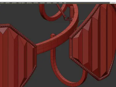 HUGE MODERN Low-poly 3D model