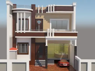 Modern Home 3D model