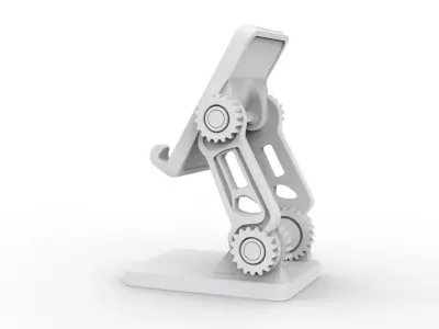 Adjustable Phone Stand 3D Printable 3D print model