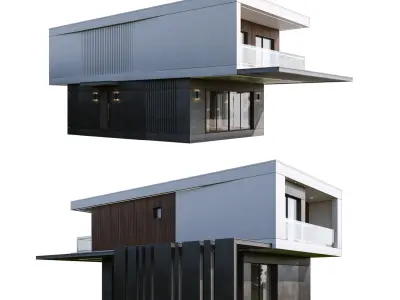 Modern Villa 2 3D model