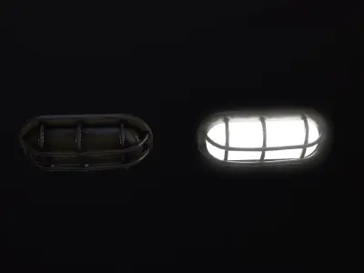 light props 1 Low-poly 3D model