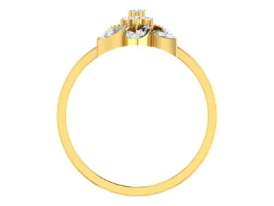 Women Ring  Render 3dm STL OBJ FBX Details 3D print model 265