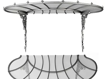 Glass visor 1 3D model