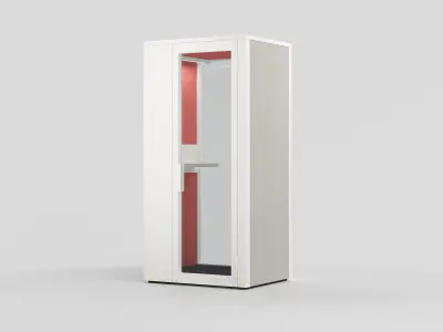 Talky S Phone Booth 3D model