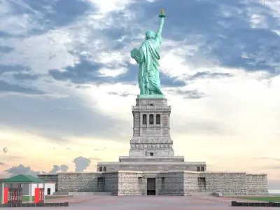  Liberty Island without Trees 