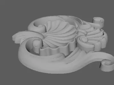 dekor ornament 3D model 86
