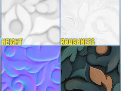 Stylized Ornaments Seamless Texture Texture