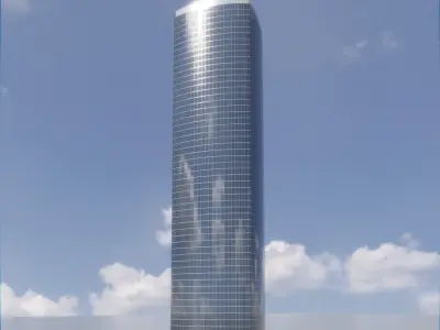 Parametric Building 1d1 3D model