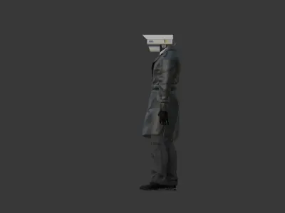 speakerman 3D model