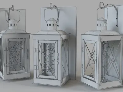 Tinker Bell Inside Of Lantern 3D model