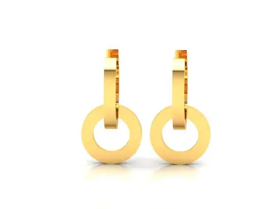 Earring 3Ddm stl obj fbx Render Details 3D print model order
