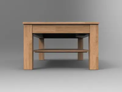 Table001 Free low-poly 3D model