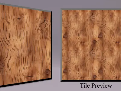 Cartoon Wood Textures Pack 40 - 10x PNG  Texture