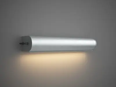 Charlotte Perriand Applique Cylindrique Longue Wall Lamp 3D model