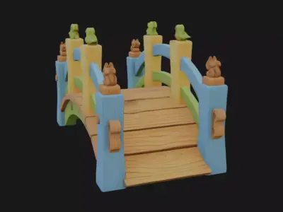 Bridge 3d Model 3D model