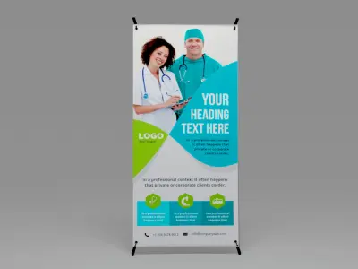 Standee exhibition 01 3D model