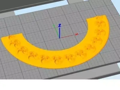 Ceiling Rose 3D print model