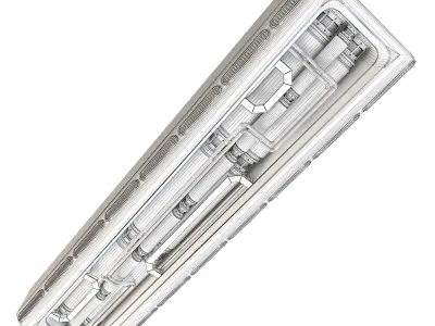 Space Station Ceiling - Long 3D model