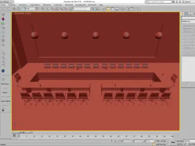meeting room cd1366 a07 3D model