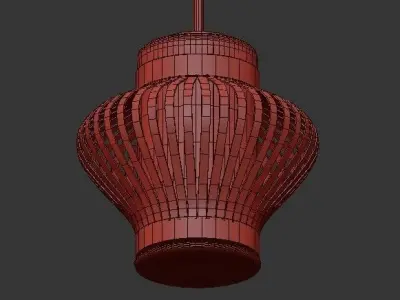 Warm Nordic Opal Lamella 3D model