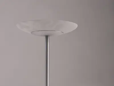 FLOOR LAMP---Iced glass 3D model