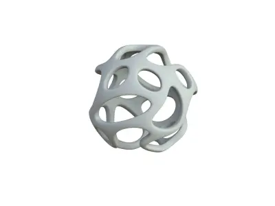 SciFi Cube Object No 26534 Low Poly Shape Texture