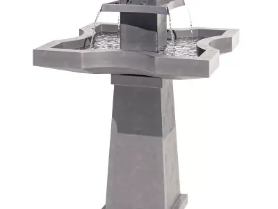 Resin Fountain 3D model
