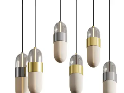 Emilia Pendant Light Lamp 3D model