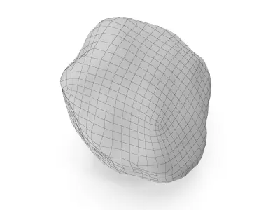 Lowpoly Rock 1 Low-poly 3D model