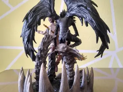 DEATH NOTE-DIORAMA  3D print model