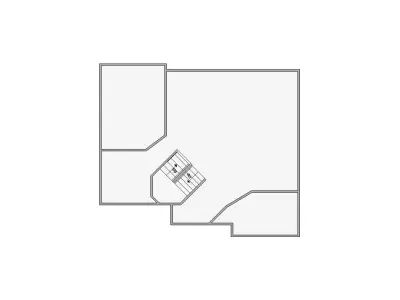 Simple Interior Sketch - 2501-3000 SF - Xactimate - Matterport 3D model