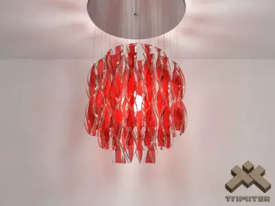 Axo SP Aura 45 Pendant Lamp 3D model