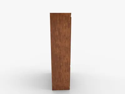 Mission Alder Bookcase 3D model