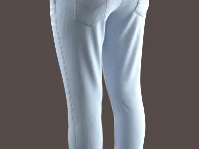 light blue jeans for woman Texture