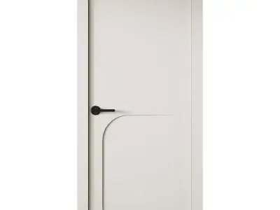 Interior Door 14 2 3D model