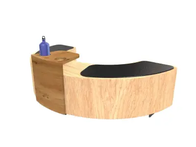 Panchina Free 3D model